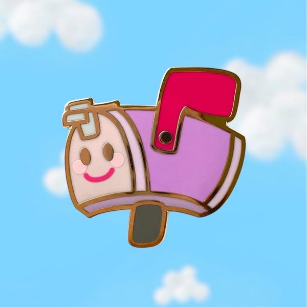 Mailbox | Kawaii Hard Enamel Pin