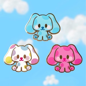 Clue Dog Pins | Kawaii Hard Enamel Pin