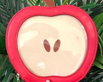 Apple Ita Bag | Kawaii Hard Enamel Pin Display Purse