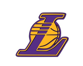 Lakers Logo Svg Etsy