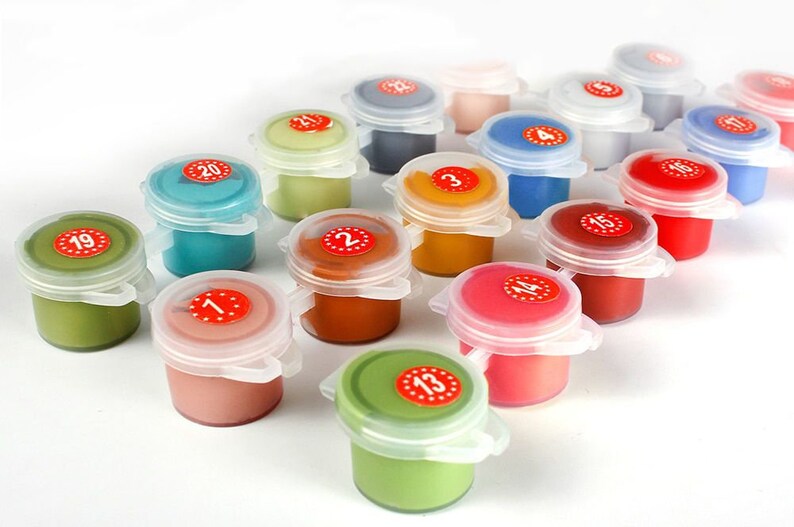 10 Designs Flower Head Woman Paint By Numbers Kit DIY Head Etsy