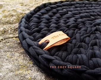 Juego de manteles individuales/manteles de mesa negros BlackMoon