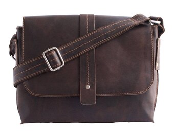 Vintage Messenger Christoph - Brown - Unisex