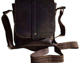 Mini Messenger Henrik - Brown - Unisex