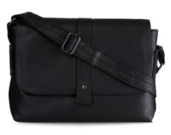 Vintage Messenger Christoph - Black - Unisex