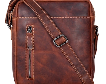 Leather Shoulder bag Dallas - Unisex