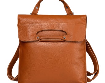 Ladies Backpack and Shoulder bag Sofia TAN