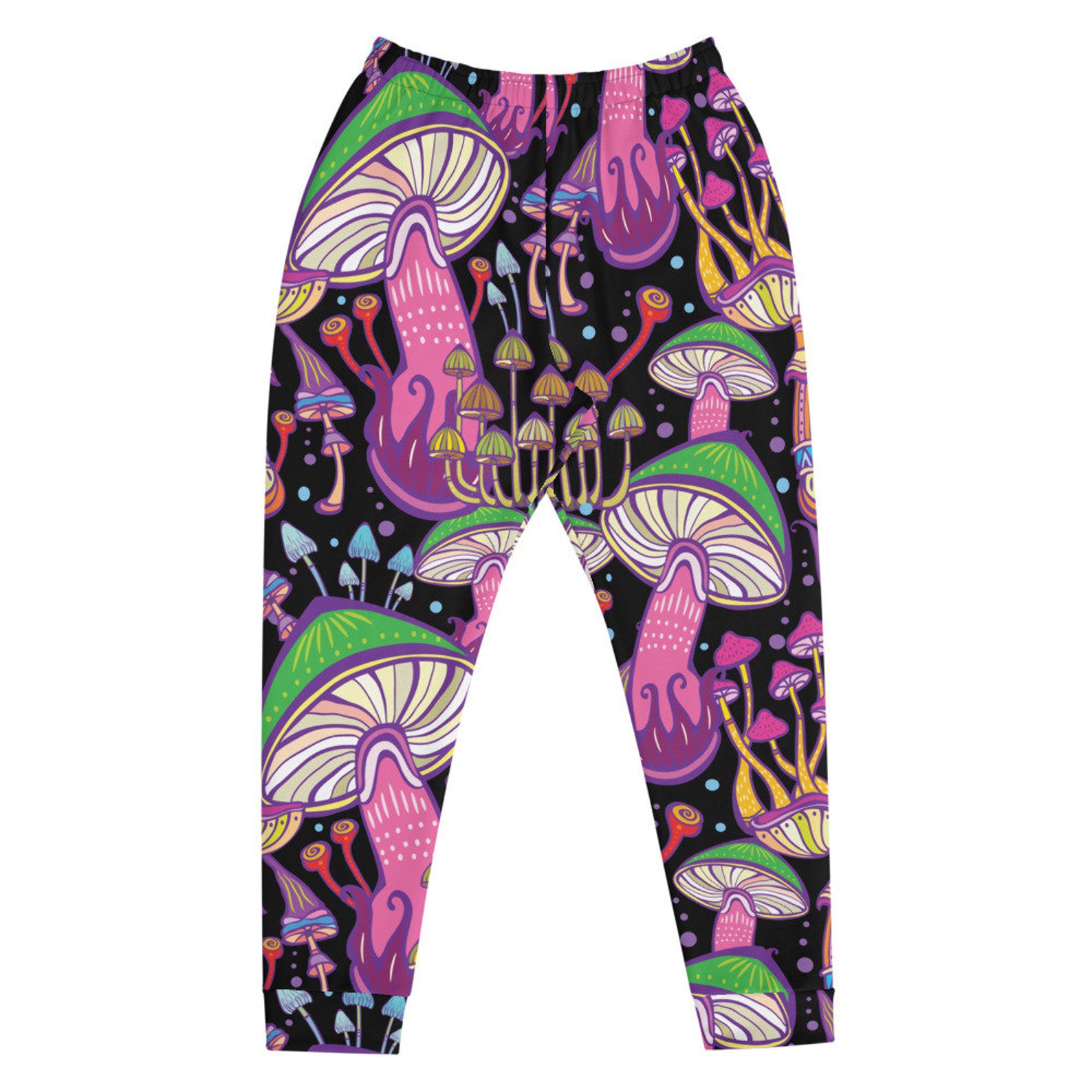 Mushroom Jogging Pants the perfect stoner gift rave outfit Etsy