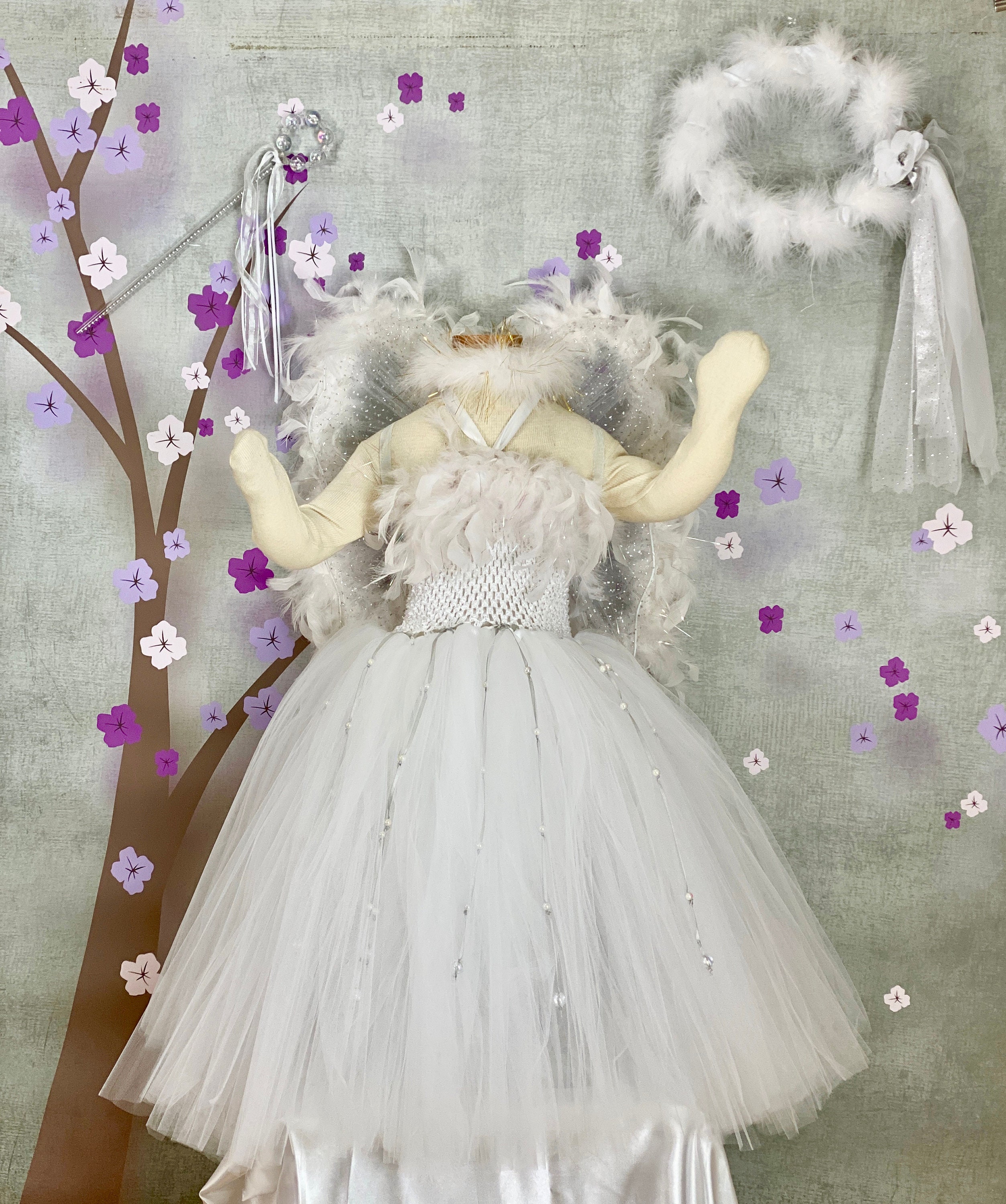 Angel Costume & Mask princess dress up party angel dress up Etsy