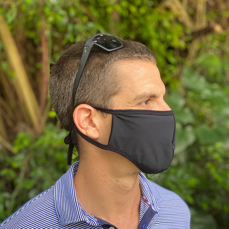 Tie Behind Head Face Mask summertime face mask floral Etsy