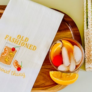 Old Fashioned Whiskey Embroidery Design | Bar Decor (Instant Download)