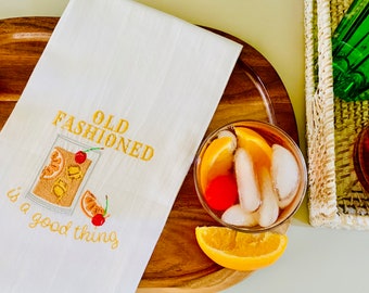 Old Fashioned Whiskey Embroidery Design | Bar Decor (Instant Download)