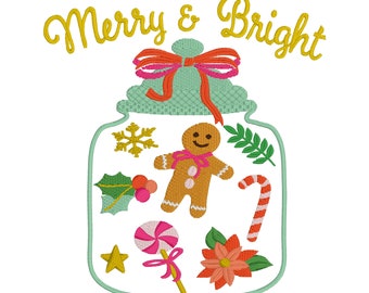 Ginger Jar Fall Embroidery Design (Digital Download)