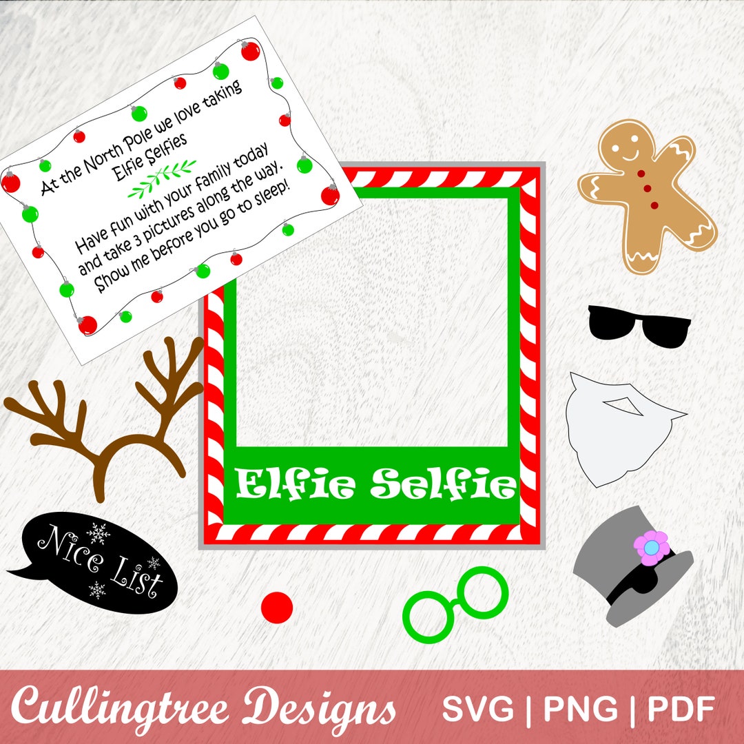 Elfie Selfie Printable Kit, Elf Activity Note, Elf Photo Props, Elf Elfie Selfie Printable Kit, Elf Activity Note, Elf Photo Props, Elf