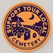 Tamara H. reviewed Support Your Local Cemetery 3 inch Vinyl Sticker