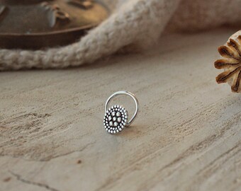 Details about Ethnic Indian 925 Sterling Silver Pink White CZ Studded Corkscrew nose ring 22g Details about Ethnic Indian 925 Sterling Silver Pink White CZ Studded Corkscrew nose ring 22g