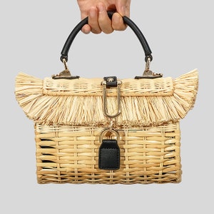 White Sheep Handmade — Mini Jane Birkin Basket
