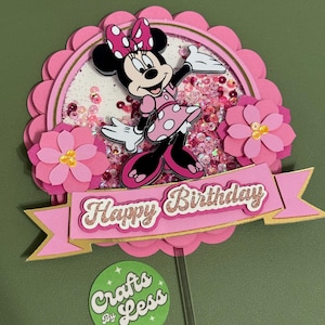 Minnie Mouse Cake Topper