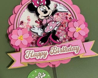 Minnie Mouse Cake Topper