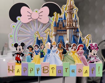 Disneyland Cake Topper