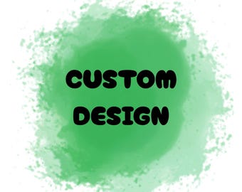 Custom Cake Topper, Personalized Flower Topper