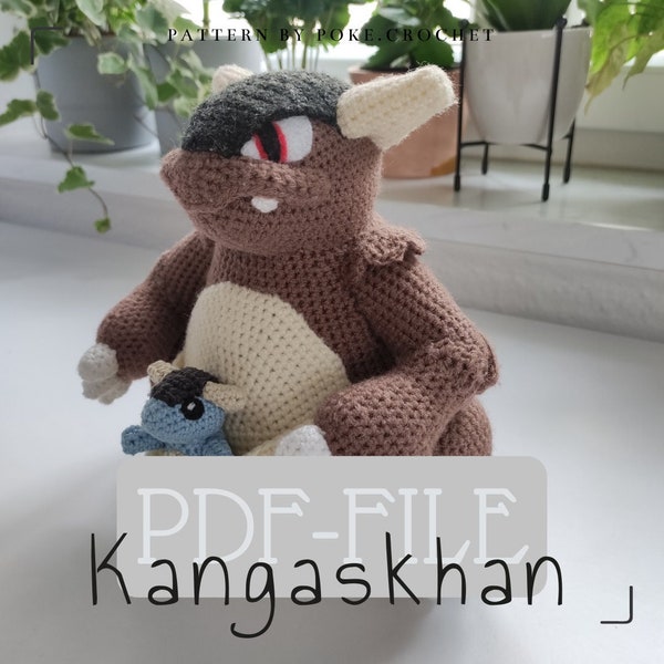 Amigurumi Kangama - PDF Crochet Pattern