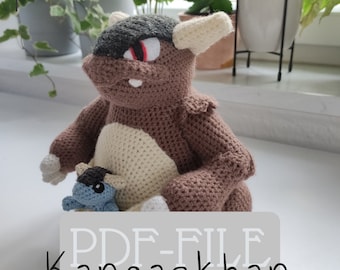 Amigurumi Kangama - PDF Crochet Pattern