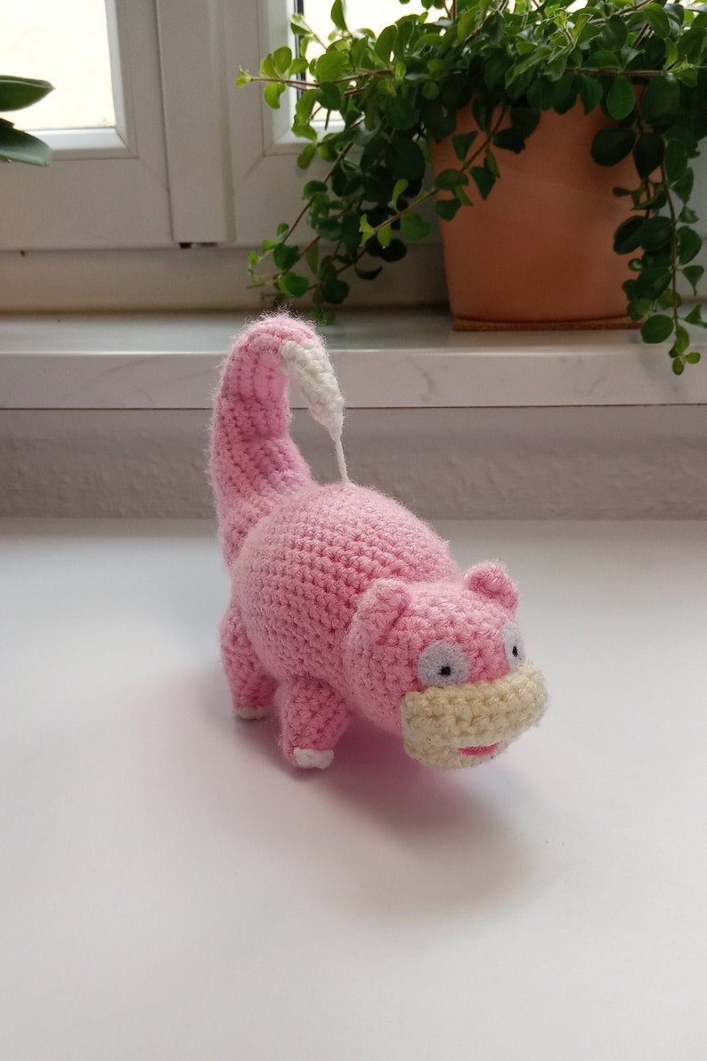 Amigurumi Slowpoke PDF Crochet Pattern ENG/DE Etsy