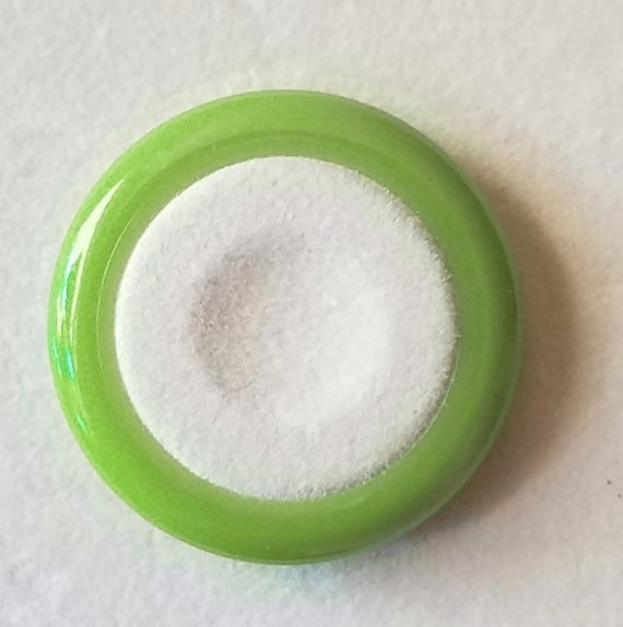 GUCCI BEZEL FOR 1100/1200 SERIES WATCH/EXCELLENT CONDITION/GREEN PLASTIC BEZEL Vintage Lt. Green Bezel for Gucci 1100/1200 Bezel Watch. New  main image 3