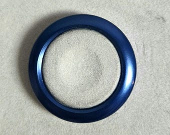 GUCCI WATCH METALLIC BEZEL FOR THE 1100/1200 WATCH/BLUE ? NEW New Gucci Metal Bezel - Sapphire Blue - for 1100, 1200 and  main image 2