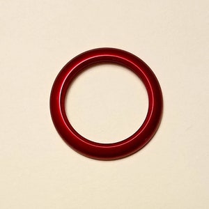 Ruby Red Metal  Bezel For Gucci 1100/1200 Interchangeable Bezel Watches
