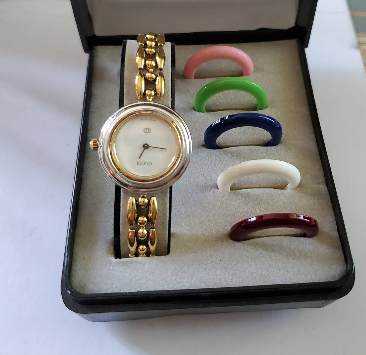 18K Gold Plated Watch Extender for Gucci 1100/1200 & 1500 Watches