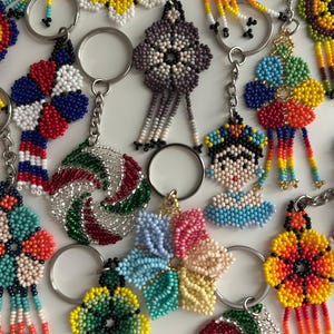 Mexican Huichol Keychains