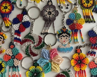 Mexican Huichol Keychains