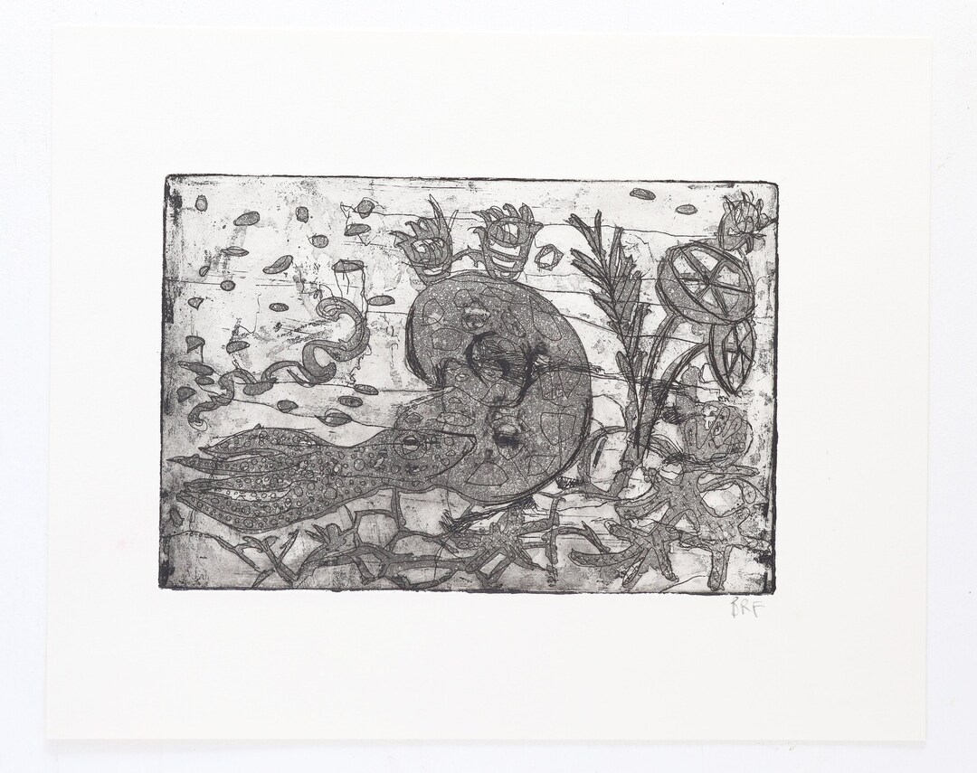 Acquaforte Etching Ancient Time - Etsy Österreich