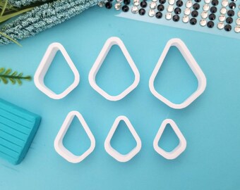 Polymer clay cutters, Tear cutter, Clay cutter, clay cutters