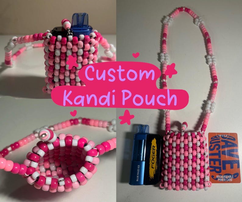 CUSTOM Kandi Necklace Pouch/Holder image 1