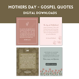 Descarga digital de material artístico para el Día de la Madre, Primaria, Regalo, Mujeres Jóvenes, Ministración, Iglesia de Jesucristo de los Santos de los Últimos Días