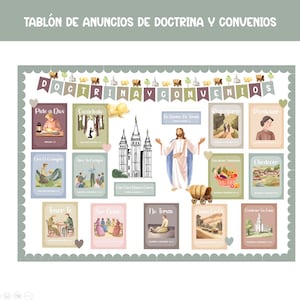 Tablón de anuncios de Doctrina y Convenios, 2025 Ven, sígueme, Primaria, La Iglesia de Jesucristo dos Santos dos Últimos Dias