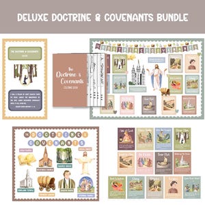 Dottrina e Alleanze Deluxe Bundle, 2025 Vieni e seguitami, Primaria/Asilo Nido, Chiesa di Gesù Cristo dei Santi degli Ultimi Giorni, Bacheca