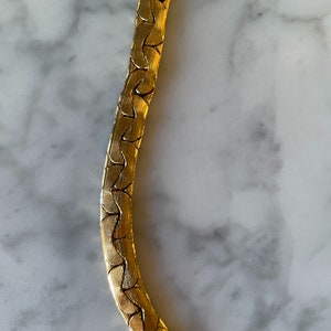 Vintage Gold Tone Choker