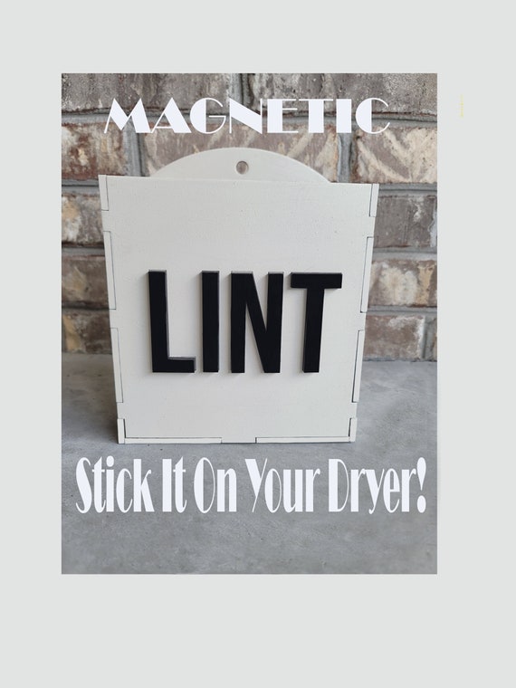 Laser Ready Dryer Lint Box Dryer Lint Bin Cut Etsy