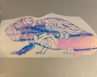 Calcomanía de camaleón para computadoras portátiles, automóviles, teléfonos y botellas de agua.