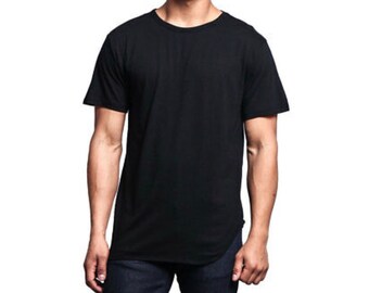 Curved Hem Tee