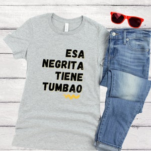 Celia Cruz La Negra Tiene Tumbao Statement T Shirt Etsy