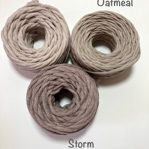 5mm Macrame Cord 75ft, Recycled Cotton String - Etsy