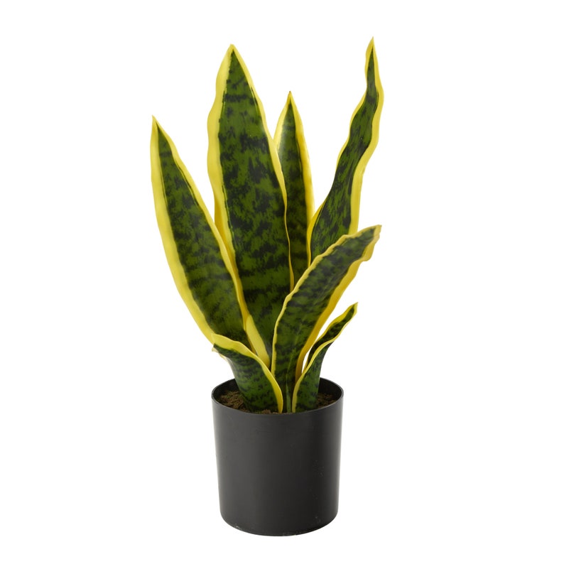 14 Sansevieria Artificial Desktop Plant Etsy
