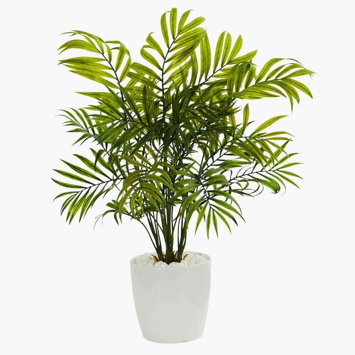 Palms in White Planter Artificial Plant 2pcs Etsy Canada