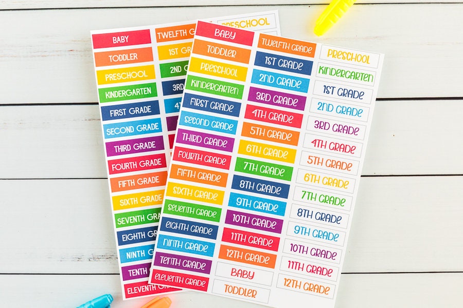 School Memory Box Printables DIY Memory Box Kit Filing Etsy Australia