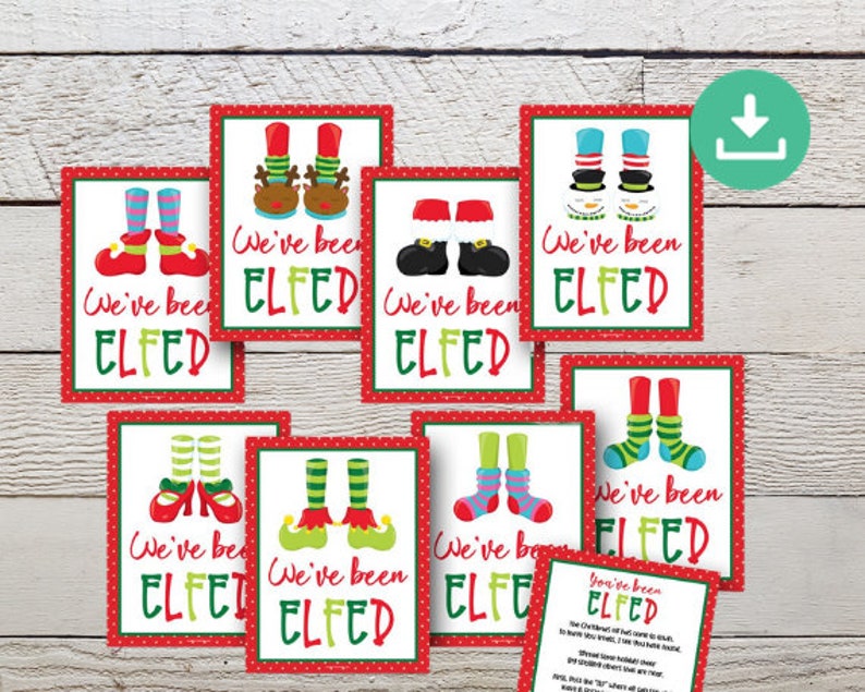 You've Been Elfed Game You've Been Elfed I've - Etsy